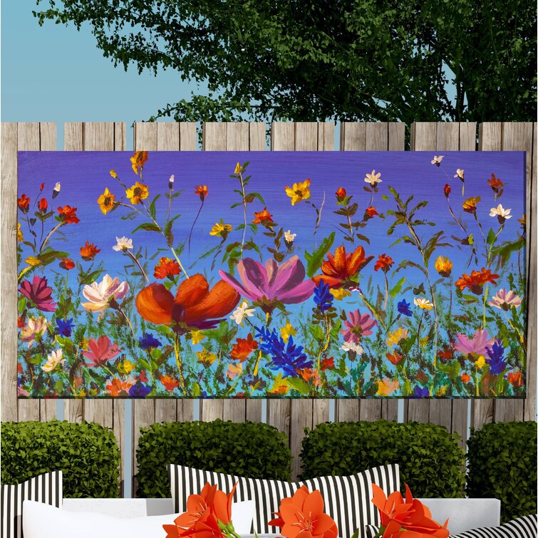 Outdoor deals wall art